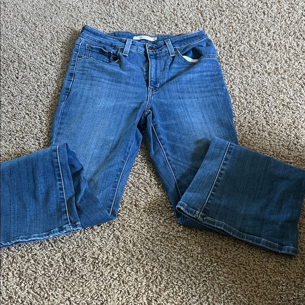 Levi's Women's Boot Cut Jeans in Classic Blue